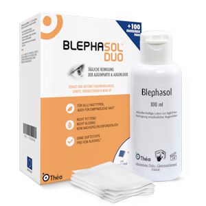 BLEPHASOL Duo 100 ml Lotion+100 Reinigungspads